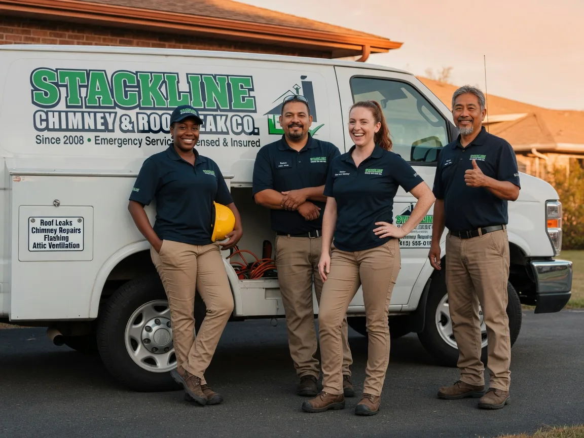 Chimney flashing repair company in Falmouth, MI